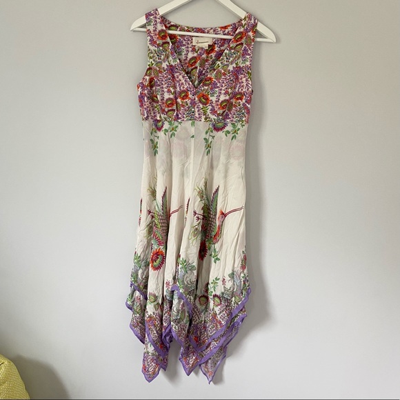 Anthropologie Analise Floral Midi Dress - Picture 5 of 9